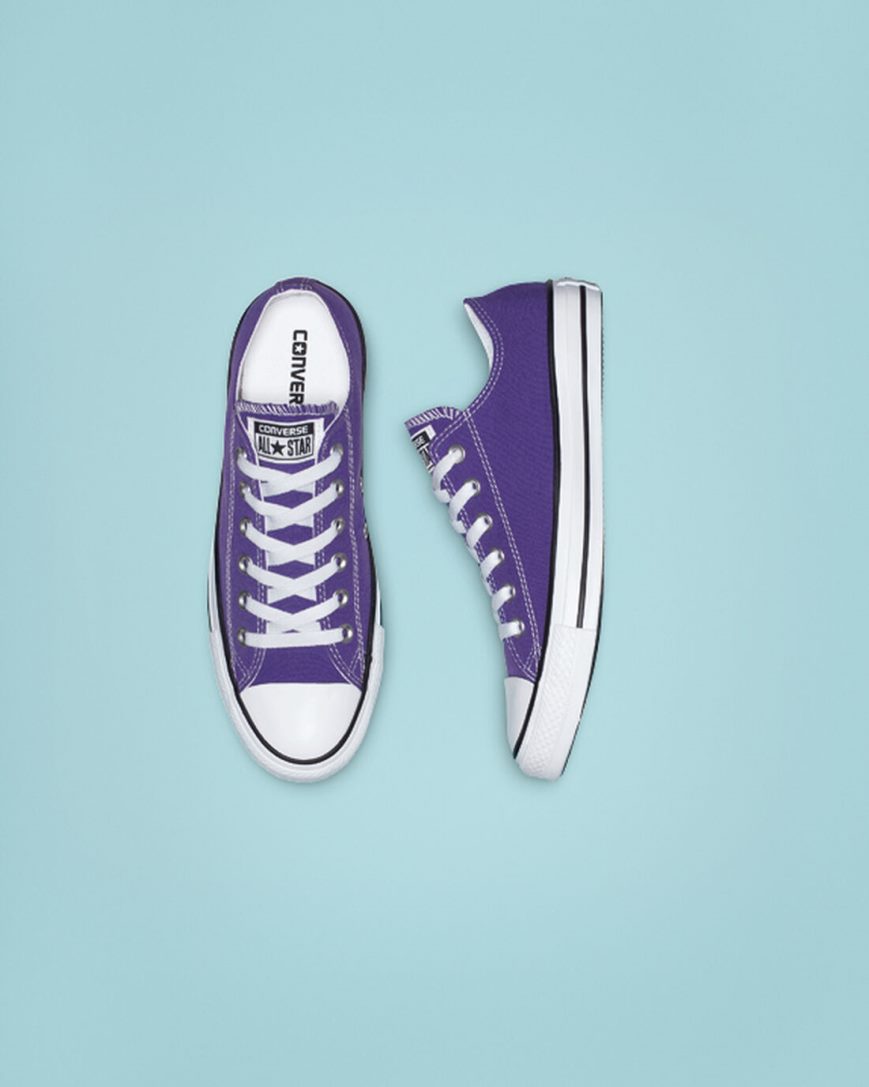 Tenis Converse Chuck Taylor All Star Classicos Cano Baixo Masculino Roxo | PT X04P790